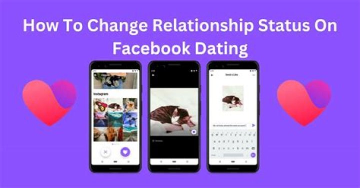 How to change relationship status on facebook