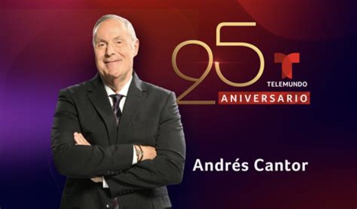 Telemundo Sportscaster Andres Cantor Net Worth, Wife, Age, Family, Son, Height